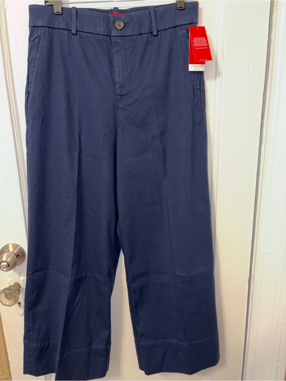 SPANX Navy Women’s Wided-Legs Pants